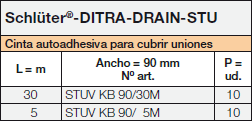 Schlüter-DITRA-DRAIN 8