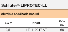 Schlüter®-LIPROTEC-LL