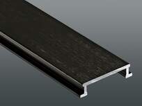 AGSB – Aluminio anod. negro grafito cepillado