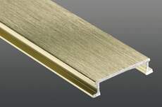 AMGB – Aluminio anodizado dorado cepillado