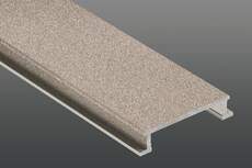 TSSG – Aluminio lacado con relieve gris piedra