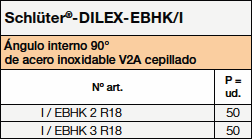 Schlüter-DILEX-EBHK/I