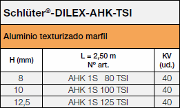 <a name='ts'></a>Schlüter®-DILEX-AHK-TS