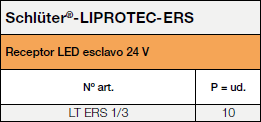 Schlüter®-LIPROTEC-ERS