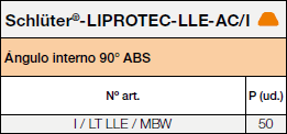 Schlüter®-LIPROTEC-LLE-AC/I