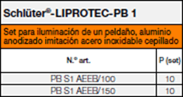 Schlüter®-LIPROTEC-PB 1.2