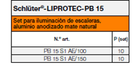 Schlüter®-LIPROTEC-PB 15/100